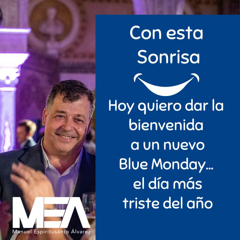 Ya ha llegado otro #BlueMonday 
Pues llámame loco pero hoy…

Yo lo tengo claro…

👉 Voy a ir a contra corriente
👉 Voy a exhibir mi mejor sonrisa.
#DíaMásTristedelAño #emociones #gestionemocional
#actitud #actitudpositiva #hablamoscuandoquieras