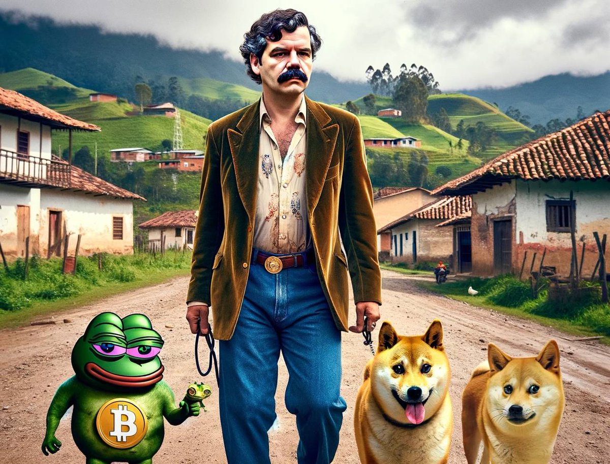 EtherosPioneer's tweet photo. They ask if we are real……😂😂
Come on guys this is $Pablo army🦁🦁🦁🦁💰💰💰💰💰
👥 Telegram: https://t.co/WHniFvsqQq
#100xgem 
#100XLaunch 
@NarcosLand https://t.co/Sm9xVveHAh