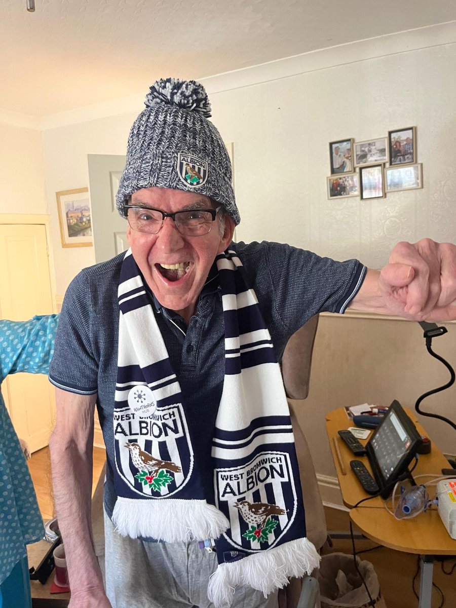 Good morning everyone today is National Hat Day so make sure you wear your favourite hat 😄my plan today was to wear just my mankini and woolly hat but it’s a bit too cold 😄😄 ⁦@WBA⁩ #wba #goodmorning