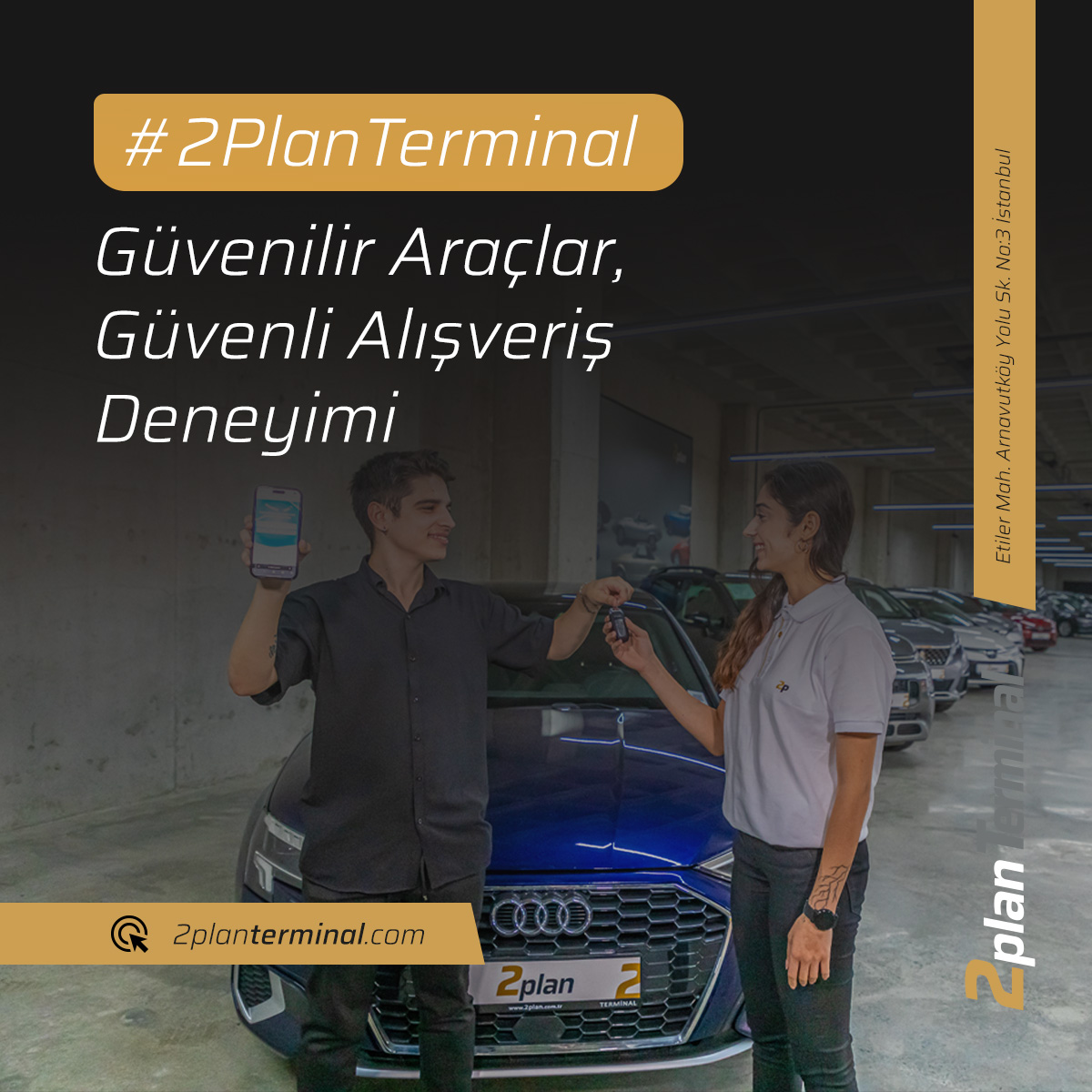 2PlanTerminal's tweet image. 2PlanTerminal'de araç almanın ayrıcalığını yaşayın! Her detayı düşünülmüş, güvenli alışverişin keyfini çıkarın. 🚗💼 #GüvendeAraçAl #2PlanTerminal