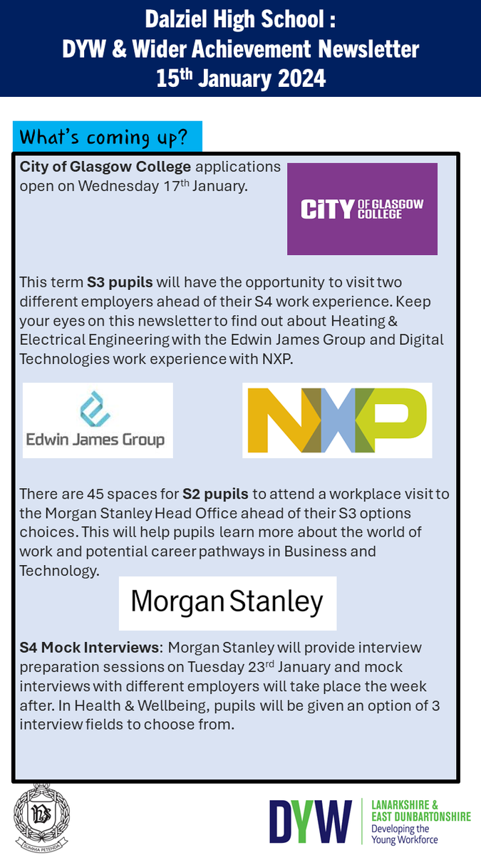 Dalziel High School tweet media