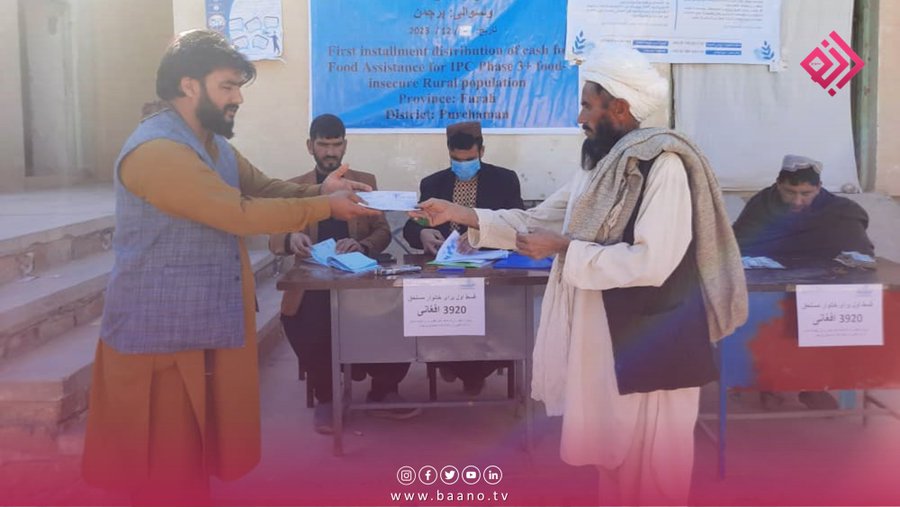 توزیع پول نقد و کمک های غذایی توسط طالبان برای خانواده های نیازمند در ننگرهار و هرات