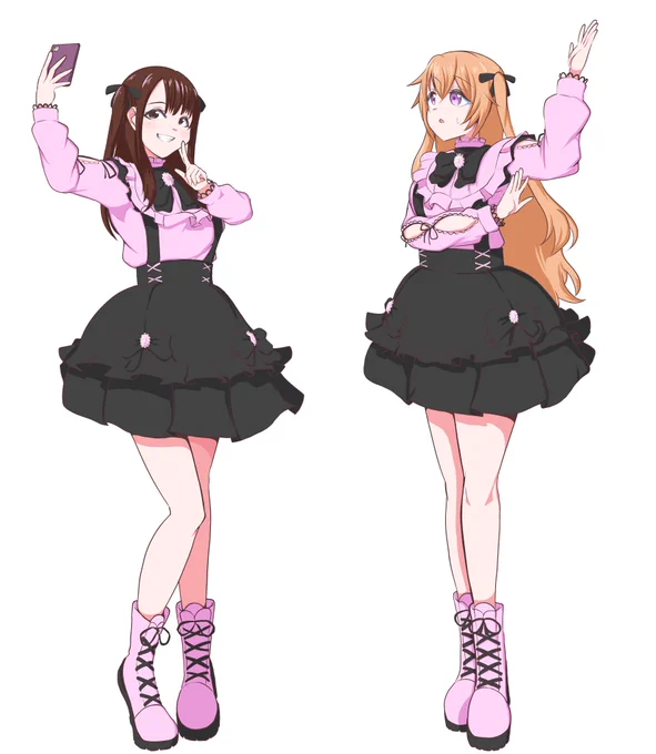 今回のフラスタのイラスト、みんな全身絵で描いてます。個人的にはやっぱりしずくちゃんを描いてる時が1番楽しかったです 