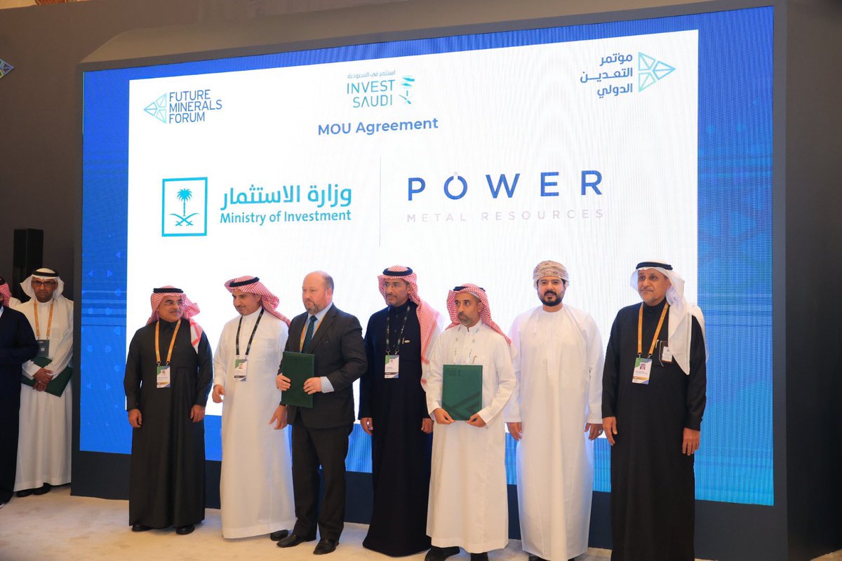 Momentous (@momentous_uk) on Twitter photo #POW <a href="/PowerMetRes/">Power Metal Resources</a> loaded a good chunk into these on Friday after the stock didn’t budge on the Saudi MOU news.
The Saudis are ready to go big into mining so I would hope to see plenty of news flow from #POW on this. 👀 #POW <a href="/PowerMetRes/">Power Metal Resources</a> loaded a good chunk into these on Friday after the stock didn’t budge on the Saudi MOU news.
The Saudis are ready to go big into mining so I would hope to see plenty of news flow from #POW on this. 👀