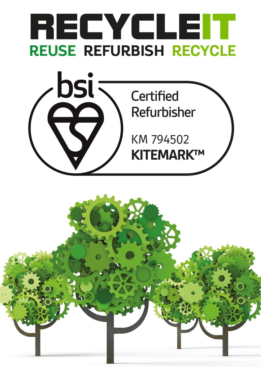 ✅💻 BSI KITEMARK 💻✅

We are delighted to announce that RecycleIT has been certified with the BSI Kitemark for our refurbished products. ✅♻
 
Well done to the RecycleIT team in achieving this certification.