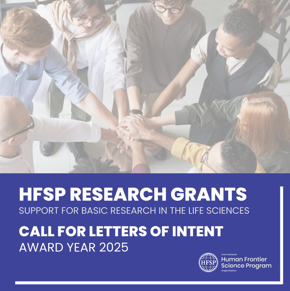 Applications are now open 🎉🎉🎉If you have a really wild idea to research, it's time to put it in a letter of intent and apply! #HFSPResearchGrants support new paths of research in #BasicLifeSciences. Go for it 💪 Read + bit.ly/3U2zjgY