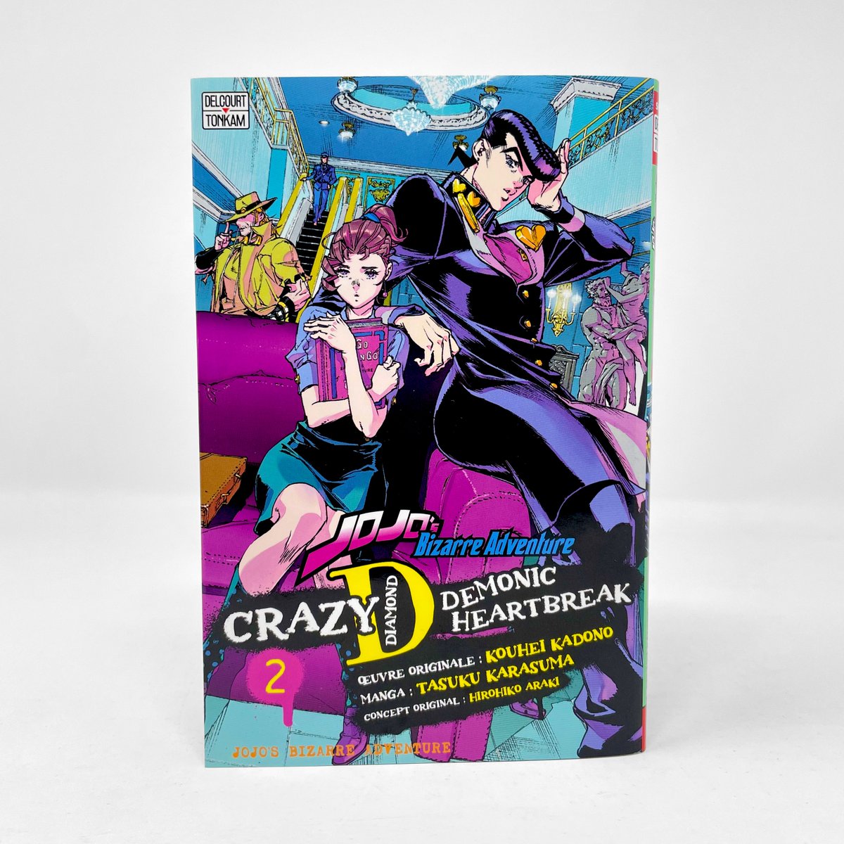 DelcourtTonkam's tweet photo. 💎 Crazy Diamond - Demonic Heartbreak 🦜
Hol Horse et Josuke continuent de chercher le perroquet utilisateur de stand !
Découvrez jusqu'où cette quête va les mener dans ce tome 2 de Crazy D en librairie cette semaine 🔥
#manga #JojosBizarreAdventure #JJBA #CrazyD https://t.co/6Gu2yBZNyu