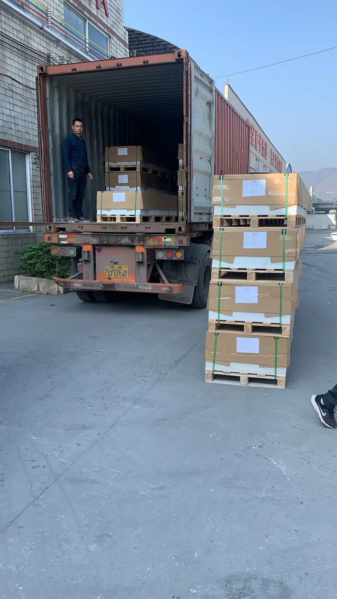 SELIMABAOTROL's tweet image. Acrylic solid surface sheet
The peak shipment period at the end of the year,
two containers were shipped today
Whatsapp/phone/Wechat:+86 177 0194 8514
Email:sale2@gdsolid.com
#SOLIDSURFACES #solidsurfaces #Corian #DUPONT #ARTIFICIALSTONE #COUNTERTOP #BASIN #solidsurfacesheet