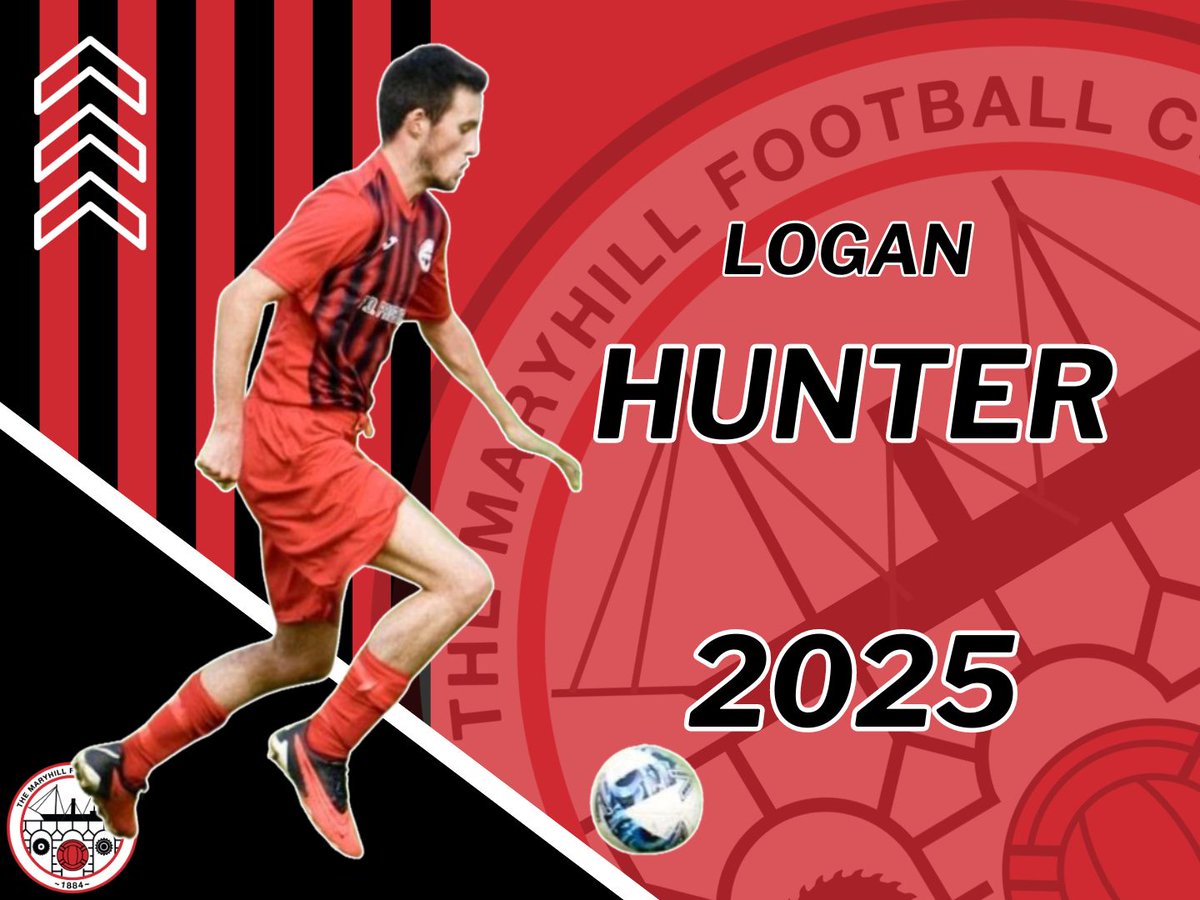 Good news for a Monday morning Hill fans
Logan Hunter has signed a contract extension at <a href="/Maryhill_FC/">Maryhill FC</a> until 2025
