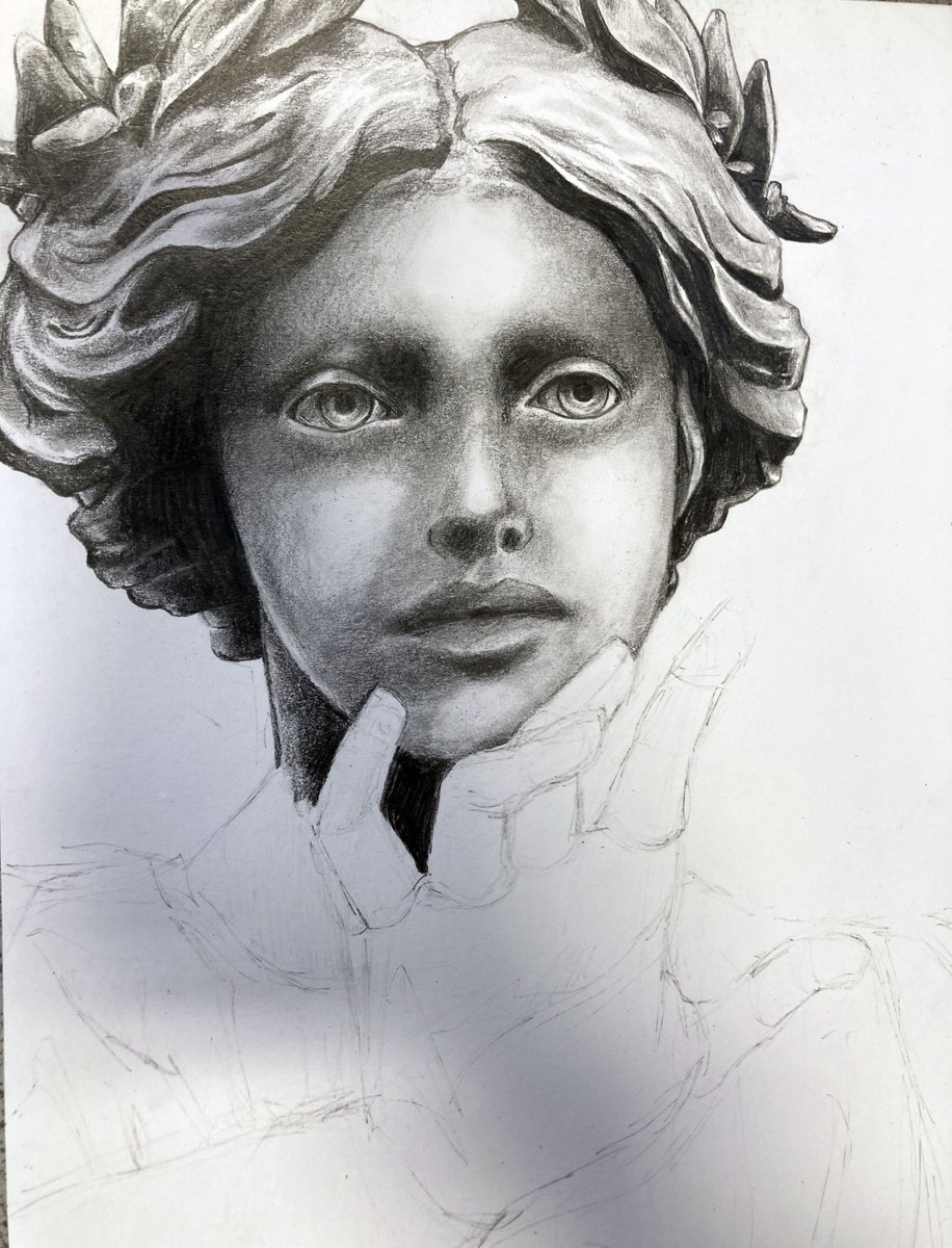 Tonal pencil study <a href="/StAlsGlasgow/">St Aloysius' College</a>