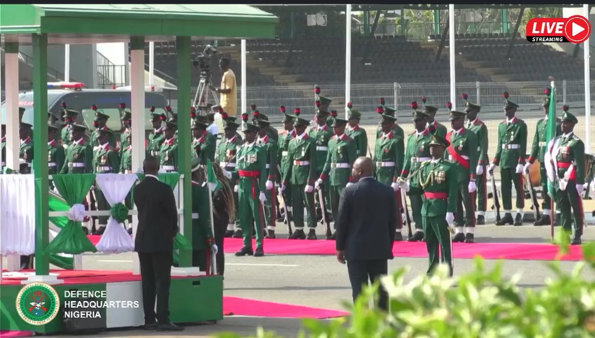 HAPPENING NOW ARMED FORCES REMEMBRANCE DAY CELEBRATION 2024 AT NATIONAL ARCADE, ABUJA, NIGERIA #ArmedForcesRemembranceDay2024 Watch Livestream: facebook.com/share/v/mRA9VD…