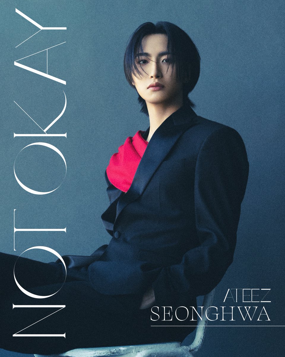 ATEEZofficialjp's tweet photo. [📷] ATEEZ JAPAN 3RD SINGLE「NOT OKAY」
Concept Photo A 'SEONGHWA'

SINGLE RELEASE 2024.02.28

#NOT_OKAY #ATEEZ #에이티즈 #성화
#SEONGHWA #エイティーズ https://t.co/eVoLxltVX4