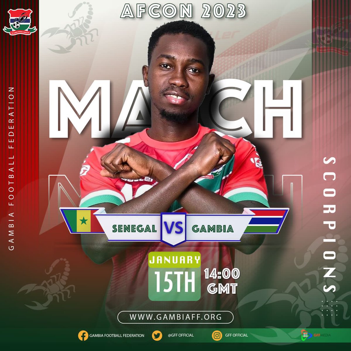 TheGambiaFF's tweet photo. It’s a Match Day. Senegambia derby in Yamoussoukro https://t.co/u2nWCN0RBC