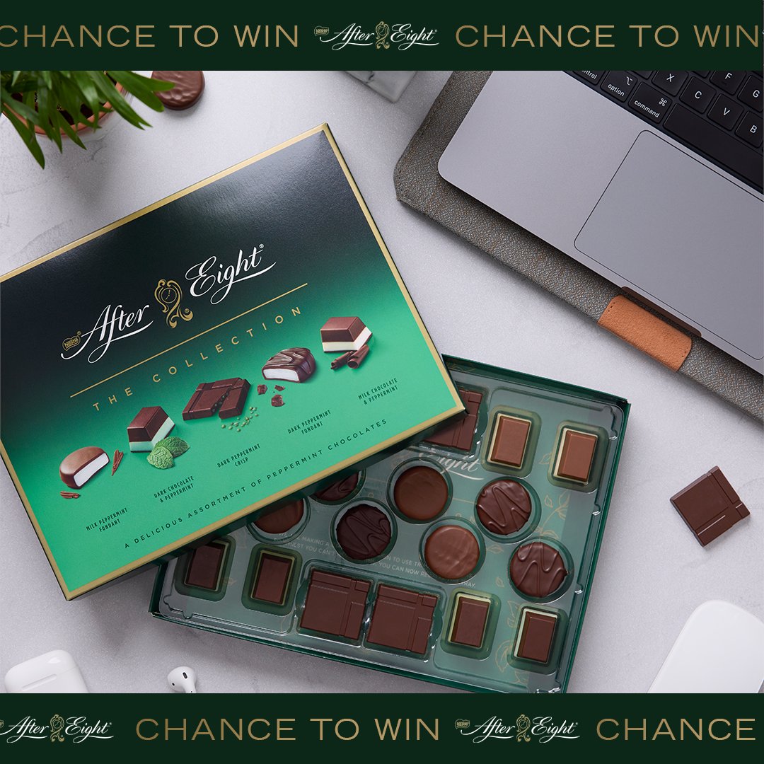 Need to brighten your Blue Monday? We’re giving you the chance to win 1 of 10 After Eight Mint Collection Boxes 💚✨ To enter: 💚 FOLLOW @AfterEightUKI 💚 LIKE & REPOST this post UK, IoM, CI, ROI. 18+. Max 1 entry/person/channel. Ends 23:59 19.01. T&Cs link in bio.