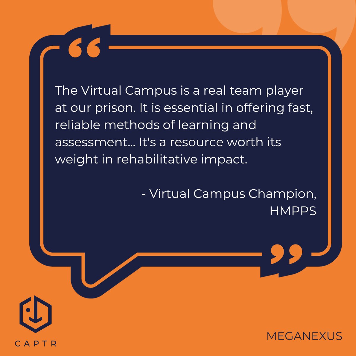 Meganexus_Ltd's tweet photo. Read how Meganexus helped His Majesty's Prison & Probation Services to streamline workflow in prisons to improve skills, education, and employment processes using our CAPTR solution. https://t.co/Gcq22jTdyD… #CAPTR #education #LearningManagementSystem #trainingmanagementsystem https://t.co/ZrNXm0HXos