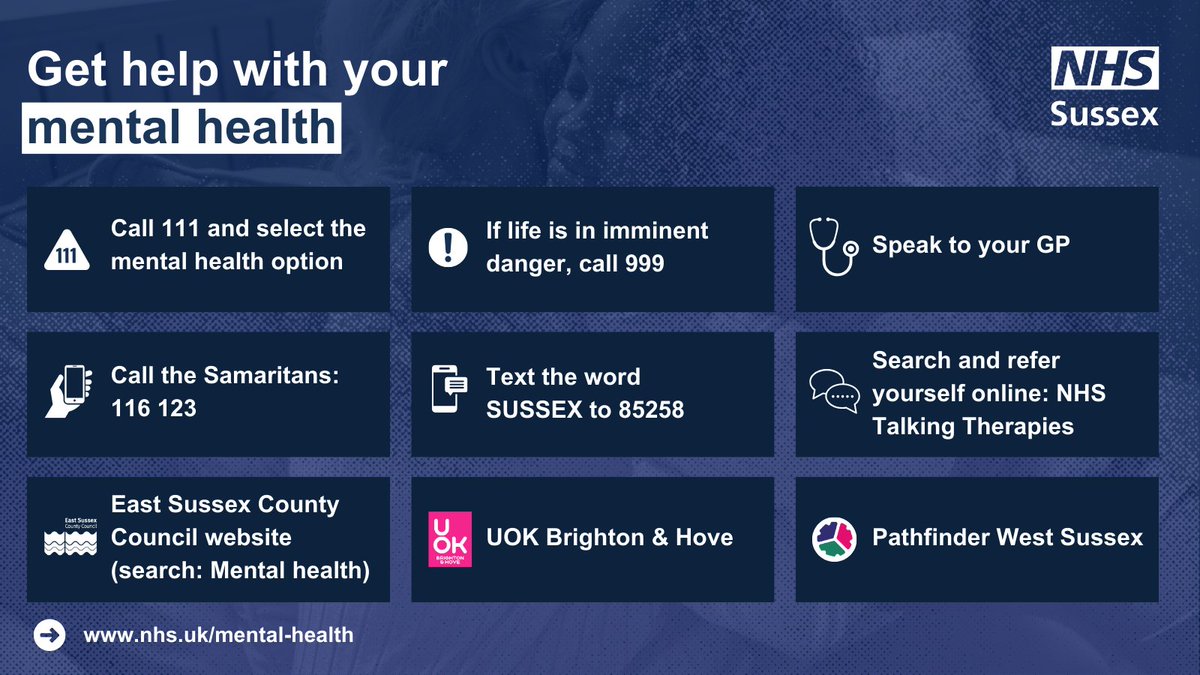 Feeling blue? We've got you 💙

PSA: Blue Monday isn't real, but struggles with your mental health are. It's ok not to be ok, whatever day of the week it is.

Here's how to get help now, or when you need it.