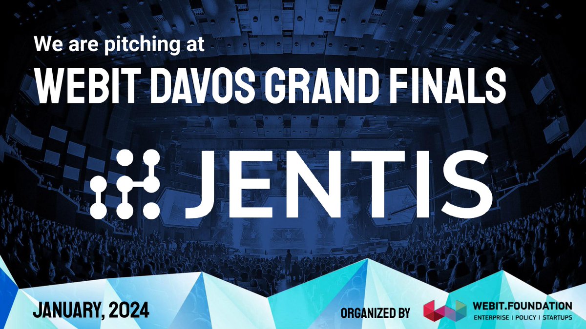 JENTIS_DCP's tweet photo. Big news! We're finalists at the #FoundersGames2024 in Davos! 🚀 Honored to be among the world's most impactful innovators. Join CEO Thomas & Mirali on Jan 18 for inspiring chats. Let's shape the future together! #Davos #Innovation #Webit https://t.co/a3uNuDzpPf