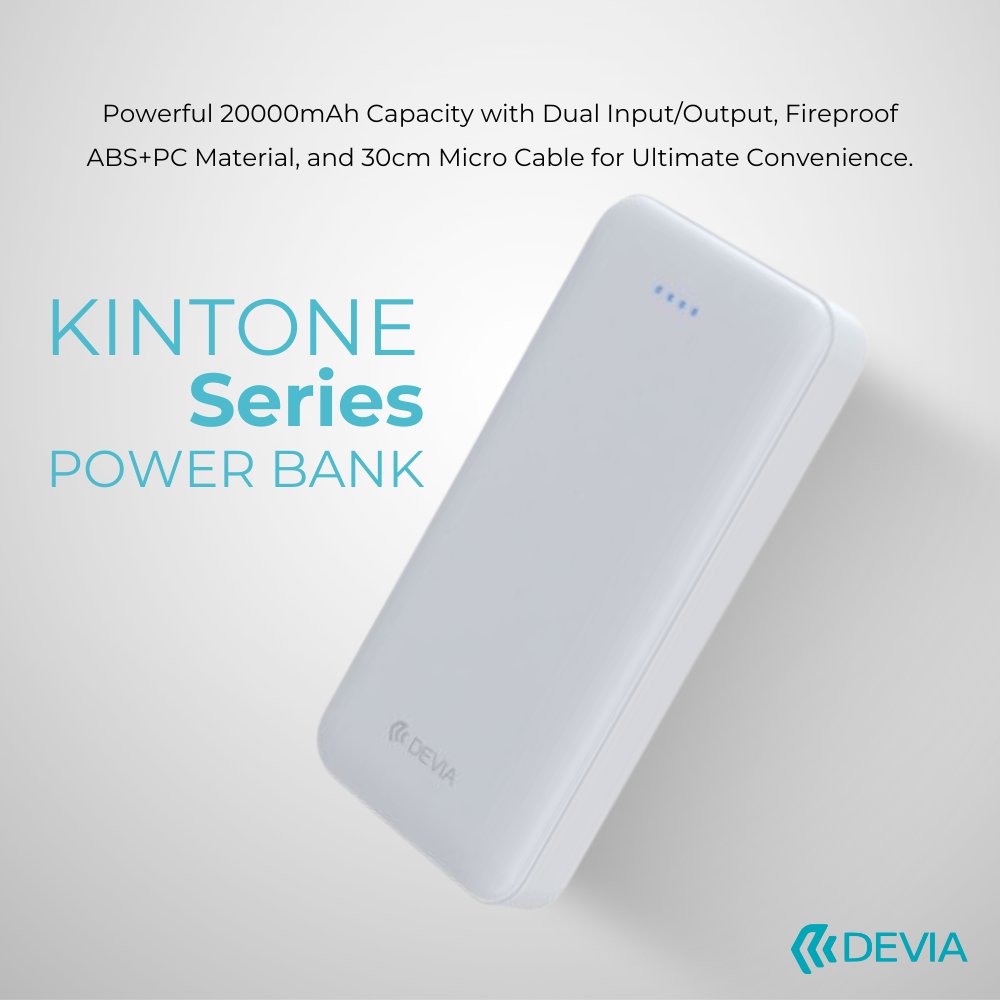 MyDeviaGlobal's tweet photo. Unleash Power with Devia Global's Guardian Power Bank (20000mAh)!
Experience freedom with 20,000mAh, dual ports, and laser engraving. Ideal for cell stores, wholesalers, and B2B. Stay ahead - stay connected! #DeviaGlobal #GuardianPowerBank https://t.co/bmAhTp1gfj