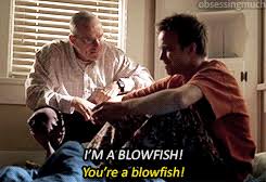 Aliaster2065's tweet photo. I'm a blowfish.
You're a blowfish.
We are blowfishing this shit up!
#ABBB https://t.co/4N56iHFVjI