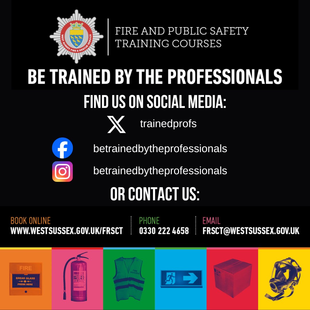 WSFRSTraining's tweet photo. There are now more ways than ever to get in touch with the team to book your next Fire Safety Training or Fire Extinguisher Service!
Vicky and Jo are always on hand to answer your questions. https://t.co/QGu2SgsZxu