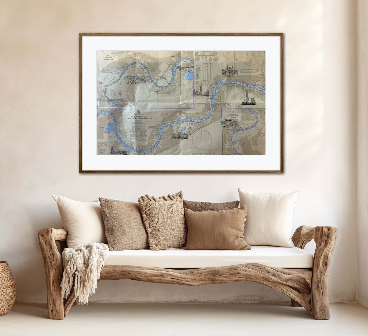 indigozuluink's tweet image. 🚨 COMMISSION REVEAL 🚨

A lovely large admiralty chart of the River Thames from ‘Tower Bridge to Teddington’. 

#admiraltychart #mapart #london #riverthames #putneybridge #kewgardens #boatrace #batterseapowerstation #bigben #stpaulscathedral #theshard #twickenhamstadium 

1/3