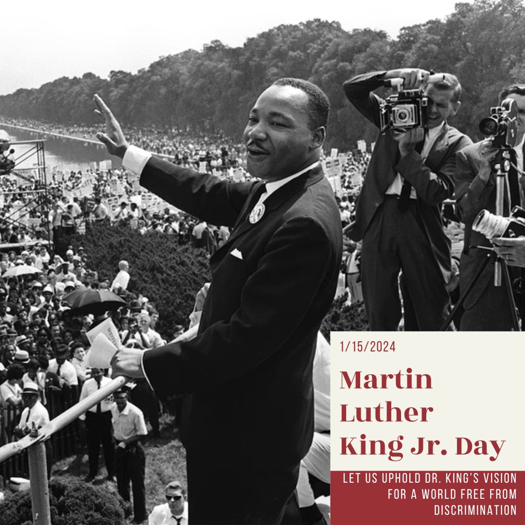 MassEqualityPAC's tweet photo. Today, we commemorate and honor Dr. Martin Luther King Jr., acknowledging his steadfast commitment to fostering a more just and peaceful world. #MLKDay https://t.co/4efOhQOzg4