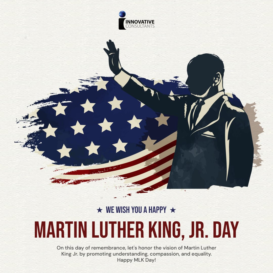 Today, we honor Martin Luther King Jr., a beacon of justice and equality. Let's carry his legacy forward, fostering unity and standing against injustice.

#MLKDay #EqualityForAll #IC