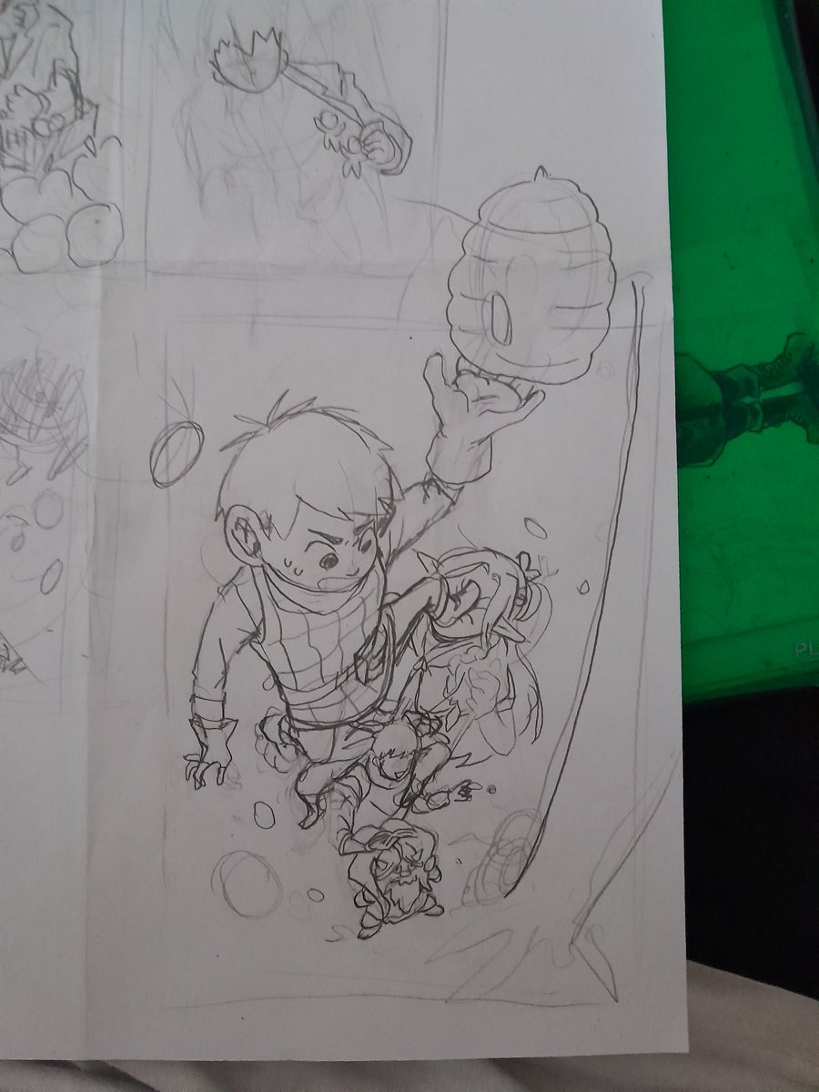 I'm probably gonna colour it in tradicional later this week 