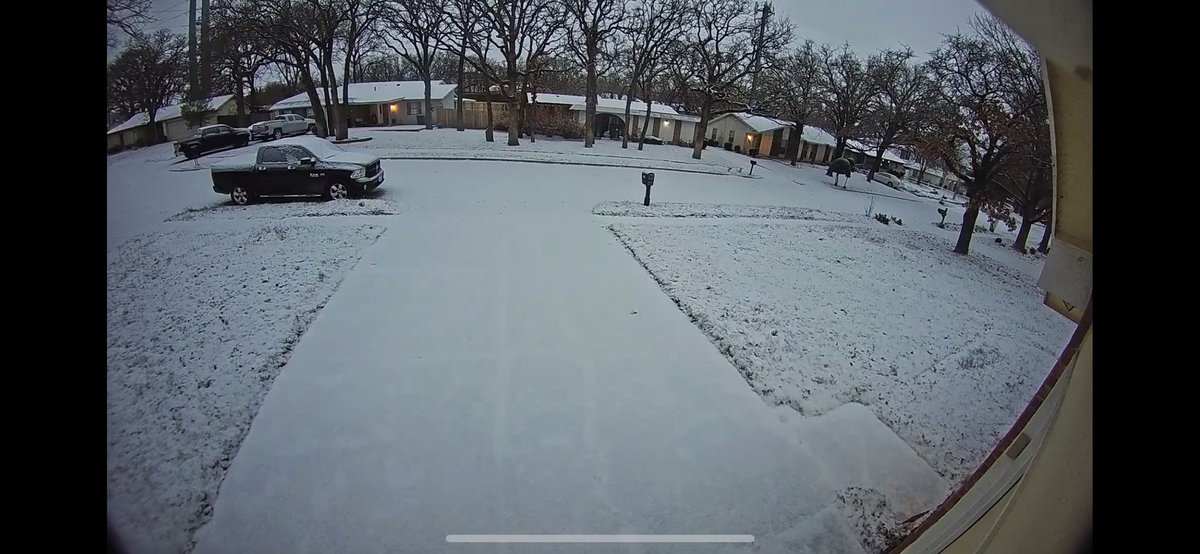 Interesting_Man's tweet photo. @NWSFortWorth Bedford TX 76021 - 7:30am - Jan 15,  2024 https://t.co/r1j86a0LHa