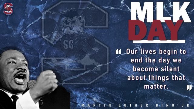 Go Dogs!

Today we honor &amp; celebrate the life &amp; legacy of Dr. Martin Luther King Jr.    

#MLKDay2024