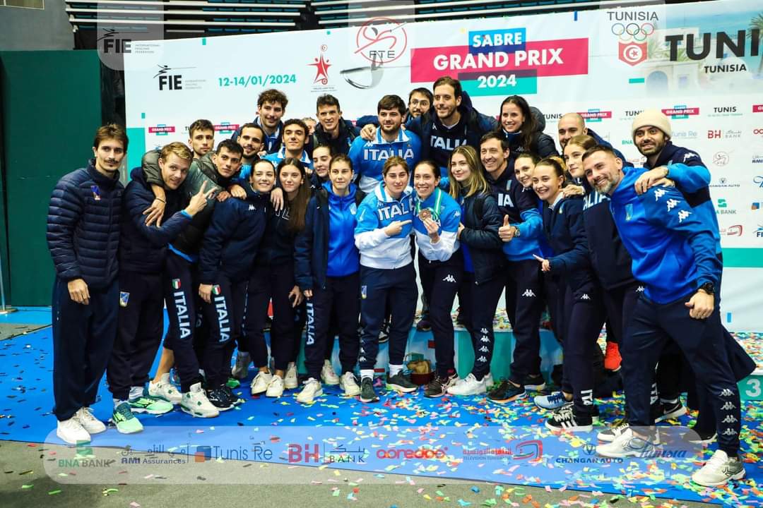FEscrime's tweet photo. GP SABRE - TUNIS 2024 https://t.co/WJjRfZQW7g