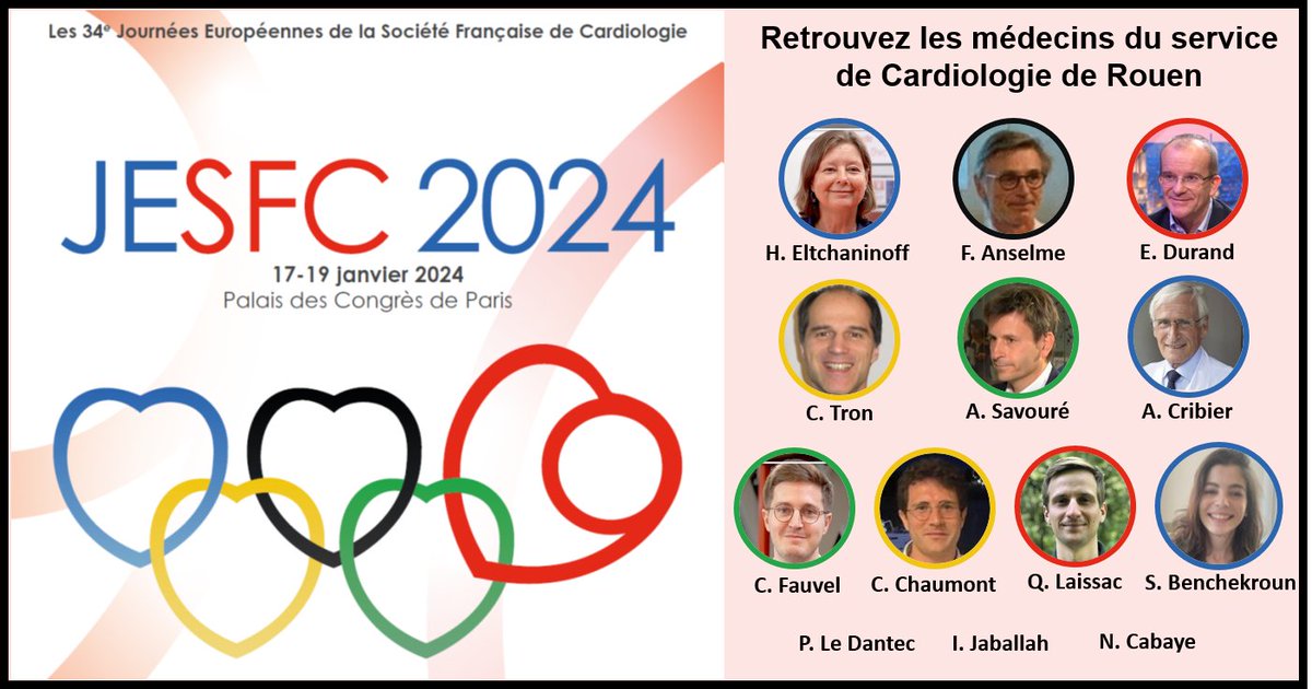 Service de Cardiologie - CHU de Rouen tweet media