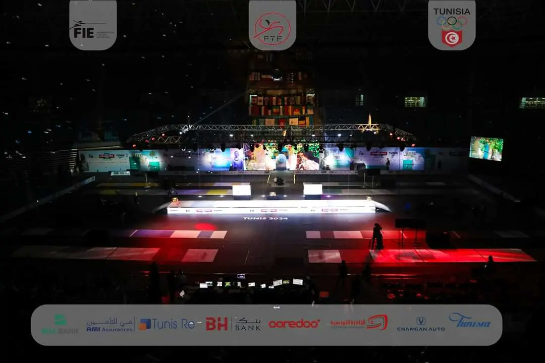 FEscrime's tweet photo. GP SABRE - TUNIS 2024 https://t.co/WJjRfZQW7g