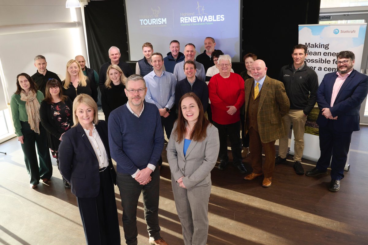 We kicked off our Roadshow in Inverness on Friday where leaders from the tourism, whisky and renewables sectors discussed a £10m investment plan for the Highlands: highlandrenewables.org/highland-renew…

#highlandrenewables #workingtogether #renewableenergy #tourism #scottishhighands