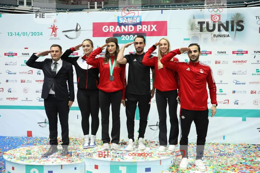 FEscrime's tweet photo. GP SABRE -TUNIS 2024 https://t.co/QGAVAQtnH0