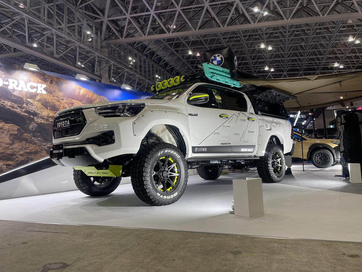 sun3yard's tweet image. コンプリートカー専門店
@sunyard 
東京オートサロン2024終了しました
今年はgr86とハイラックスを展示させていただきました
まったく違うジャンルの車ですが、たくさんのお客様に見ていただくことができてよかったです📸
#gr86 #adro #ハイラックス #東京オートサロン2024  #サンヤード