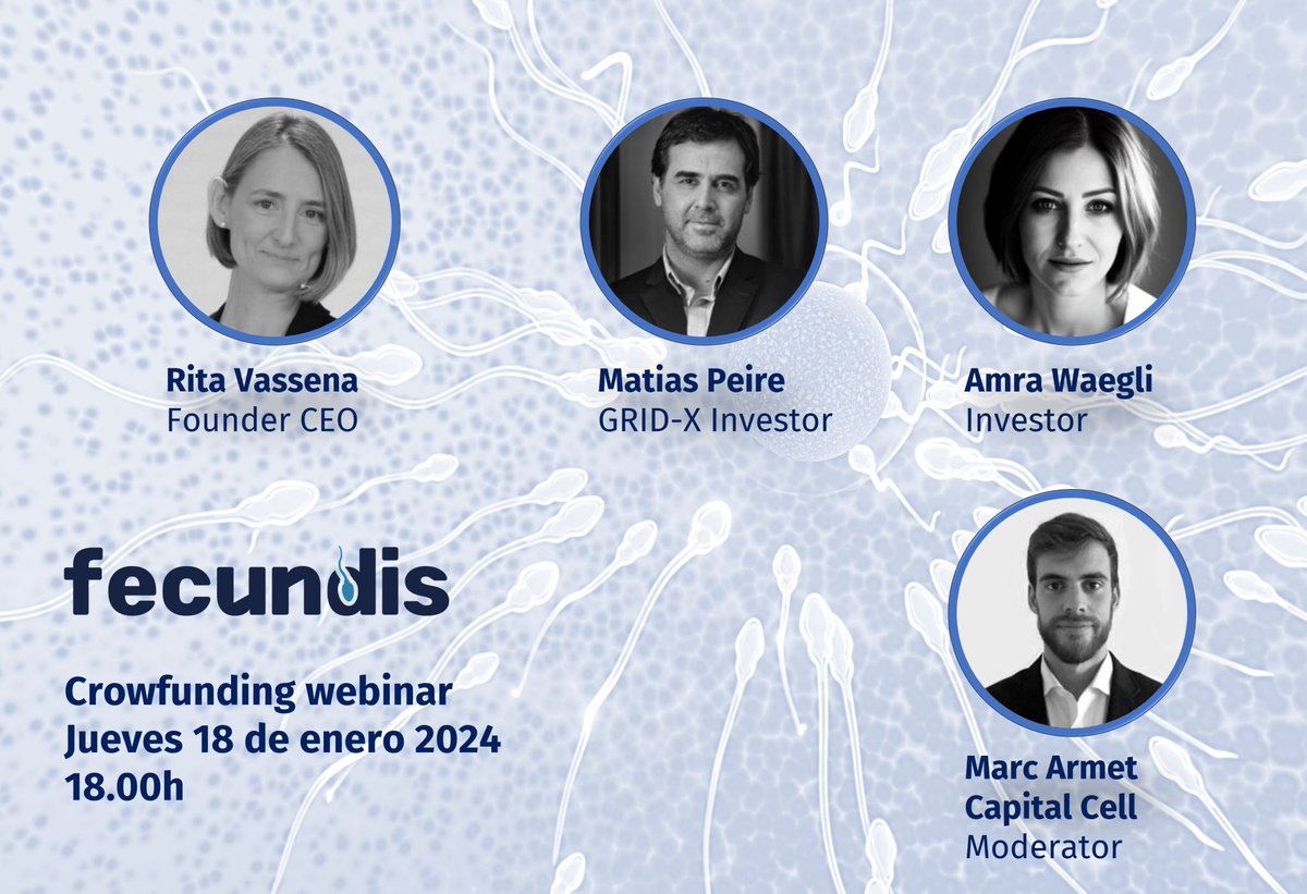 🤔 Do you want to know more about this opportunity? 🤝 Join the Webinar! Meet our CEO, @RitaVassena, alongside investors @mpeire and Amra Waegli. Join us next Thursday, January 18th, at 6 PM. ✍️Register here: us02web.zoom.us/webinar/regist…