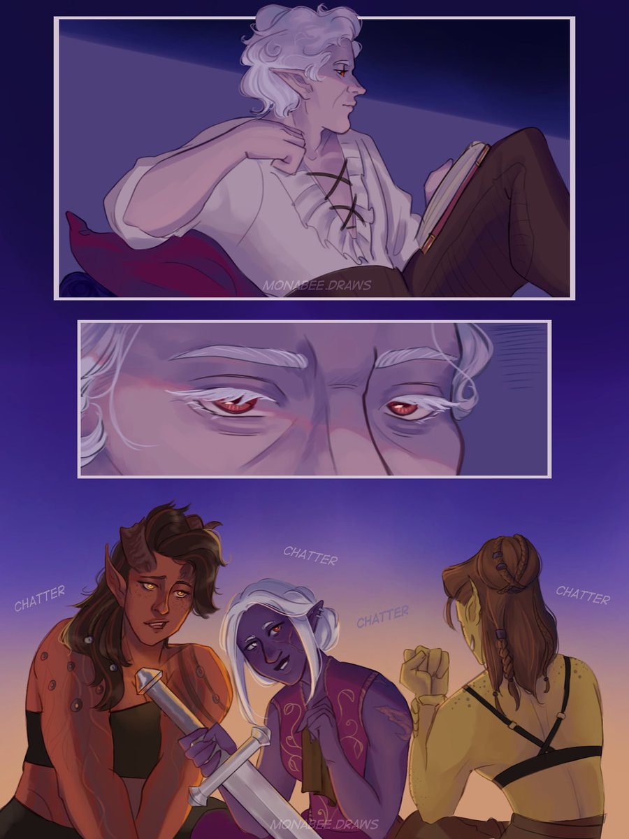 MonaBeeDraws's tweet photo. Fooled around and fell in love//

#BG3 #Astarion https://t.co/4Eu6LONrf4