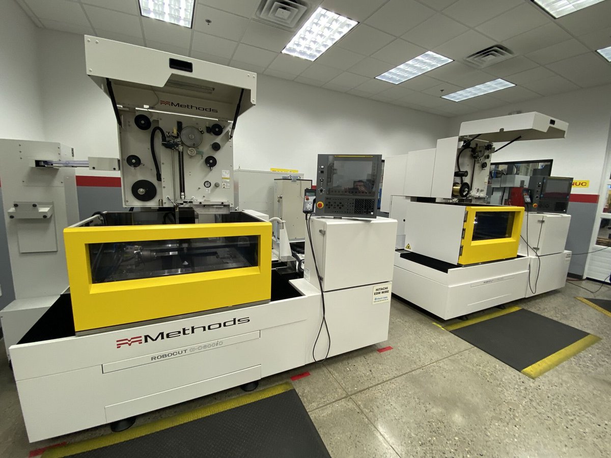 Methods Machine Tools (@methodsmt) on Twitter photo FANUC ROBOCUT — Reliable, predictable, easy to use wire EDM.
◾️ Save time and energy on PCD tool cutting by with easy setup of 5-axis cutting via the GTR ProfDia software
◾️ Wire threading in just 10 seconds
◾️ Automatic, in-path wire rethreading
<a href="/FANUCAmerica/">FANUC America</a> FANUC ROBOCUT — Reliable, predictable, easy to use wire EDM.
◾️ Save time and energy on PCD tool cutting by with easy setup of 5-axis cutting via the GTR ProfDia software
◾️ Wire threading in just 10 seconds
◾️ Automatic, in-path wire rethreading
<a href="/FANUCAmerica/">FANUC America</a>
