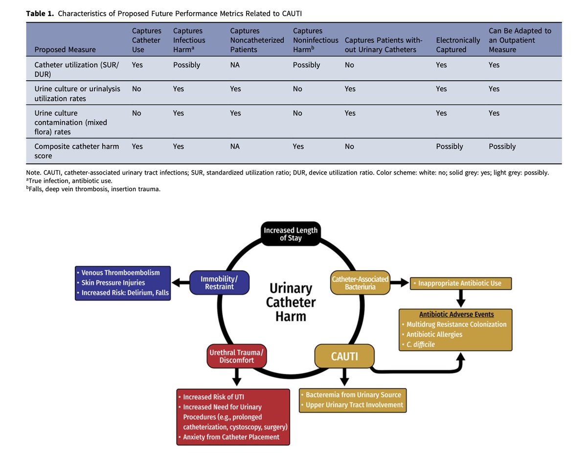 New in @ICHEJournal: Our @SHEA_Epi Compendium Commentary on Future HAI #Metrics - evolution of #CAUTI - metrics beyond device infections:  catheter harm, device use, #contamination -parallels with pneumonia, vent harm, HOBSI, hospital onset sepsis 📰: doi.org/10.1017/ice.20…