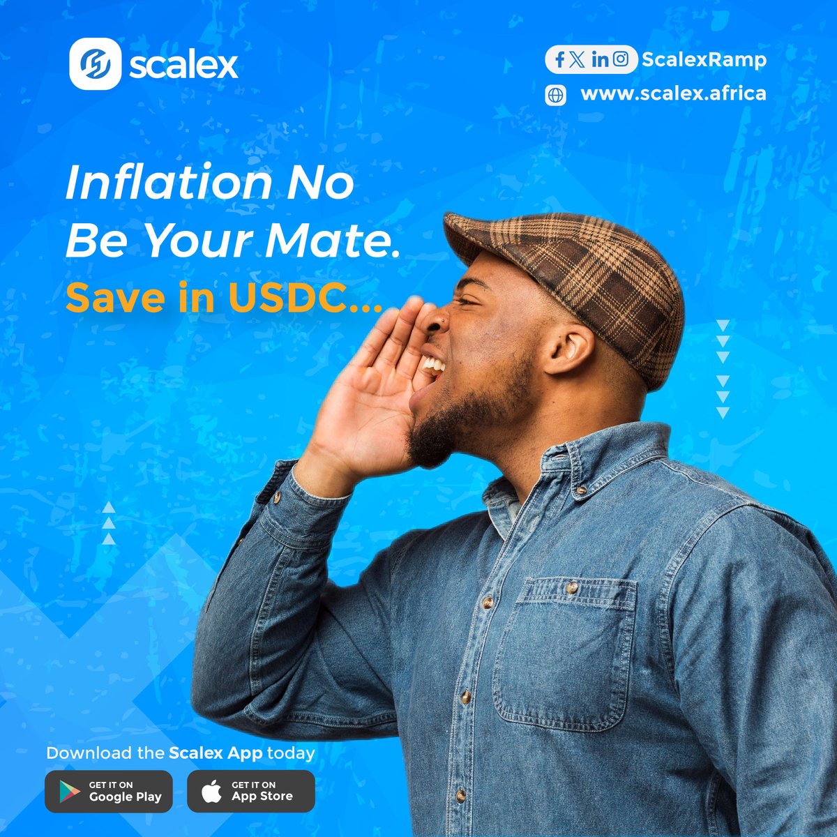 Inflation is hitting hard in Naija! 🇳🇬
Prices are soaring, while wallets are shrinking.

One strategy to help cushion this impact is to save your funds in $USDC. 

We have made it incredibly easy for you to convert your Naira to $USDC, so you can protect your savings against