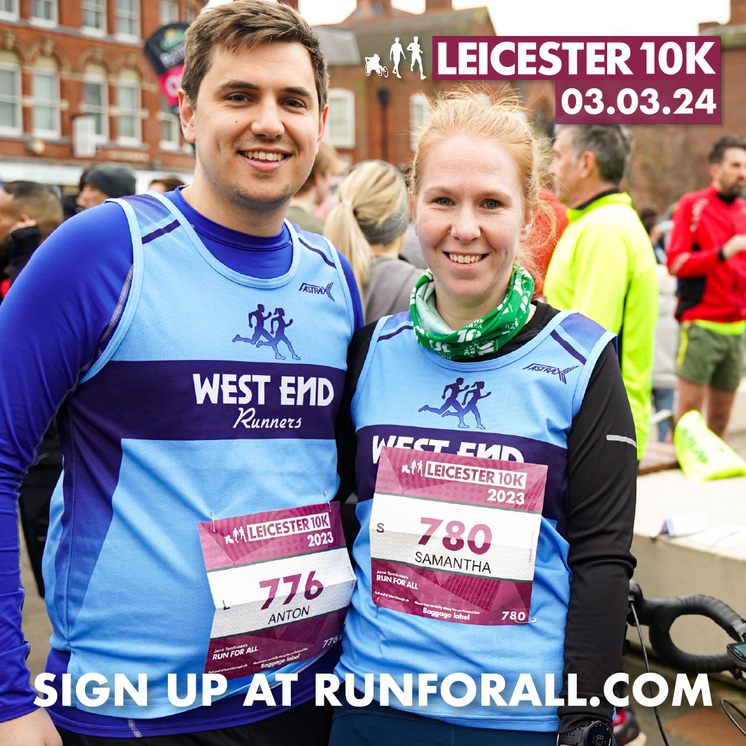 visit_leicester's tweet photo. Are you looking to make a positive change this year? Then why not sign up for the Leicester 10k? On Sunday 3 March, you've still got time to lace up your trainers and get running!
Click for more! https://t.co/v5NsrfSc7F
#leicester #running #fitcation #activeescapes @runforall https://t.co/wClV2dwhTK
