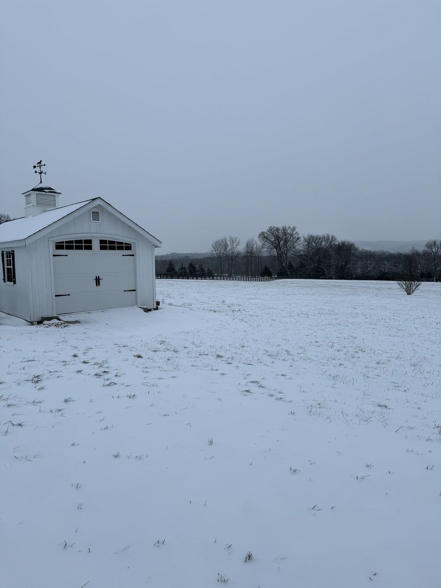 Woke up to a winter wonderland here in Tennessee ⛄️