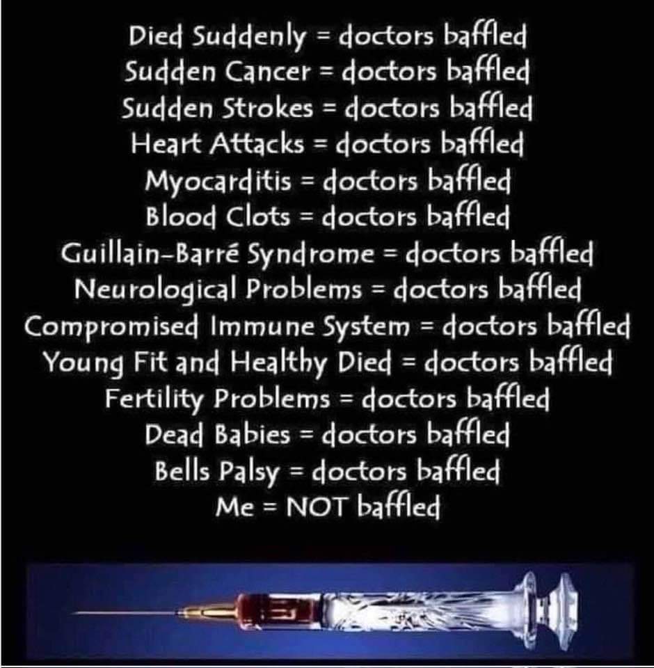 #DiedSuddenly 
#vaccineSideEffects 
#VaccineDamage