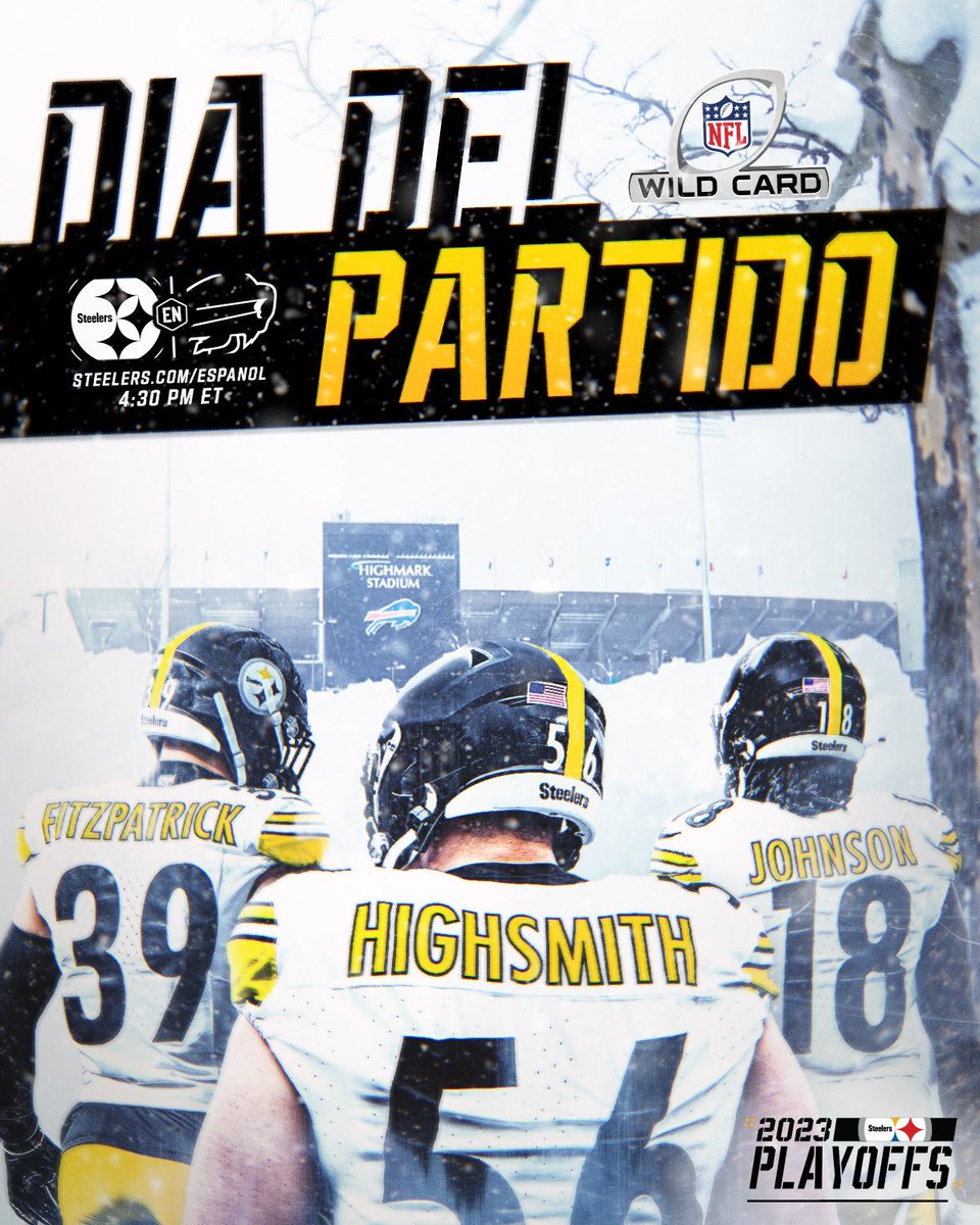 LosSteelers's tweet photo. BUENOS DÍAS FAMILIA, ES GAMEDAY EN BUFFALO‼️😤

¿Desde dónde nos acompañarán hoy? Responde con tus fotos, compartiremos las mejores 🇲🇽🇨🇴🇭🇳🇻🇪🇳🇮🇪🇸🇸🇻🇺🇾🇧🇴🇨🇱🇺🇸🇪🇨🇦🇷🇵🇦🇨🇺🇵🇷🇬🇹🇨🇷🇩🇴🇵🇪🇧🇷 https://t.co/Dk2oWaUVQH