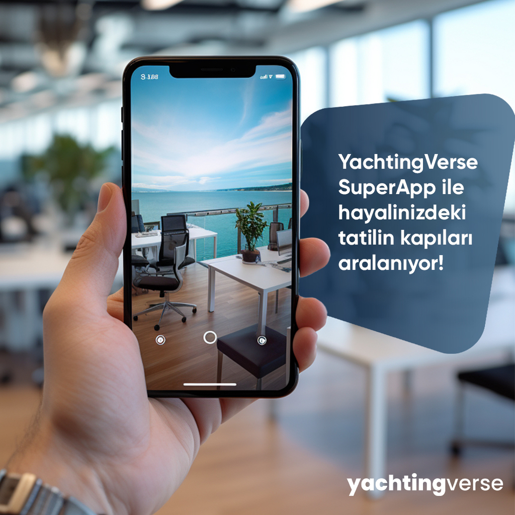 YachtingVerse's tweet photo. YachtingVerse SuperApp ile hayalinizdeki tatilin kapıları aralanıyor! İndirin ve keşfedin. 🏝️🚤 
Şimdi Katıl: https://t.co/QbStvk6XuK

EN: The doors of your dream holiday are opening with YachtingVerse SuperApp! Download and explore. 🏝️🚤
Join Now: … https://t.co/7F4XwOTwDG https://t.co/TNHMX6iMxQ