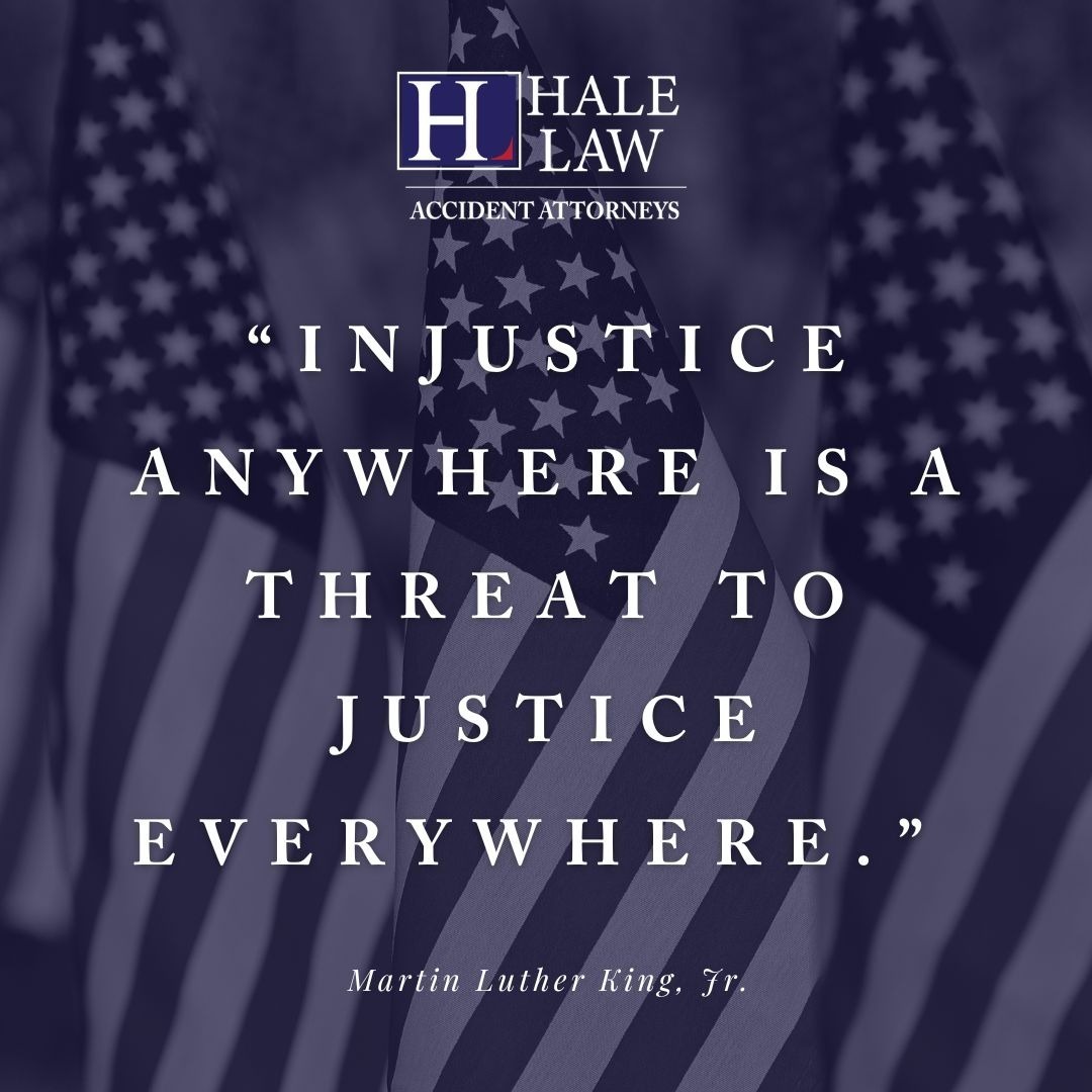 GOTOHALELAW's tweet photo. Today we honor the life and legacy of Martin Luther King Jr. 

"Injustice anywhere is a threat to justice everywhere." ⚖️ https://t.co/haoM7pAwh4