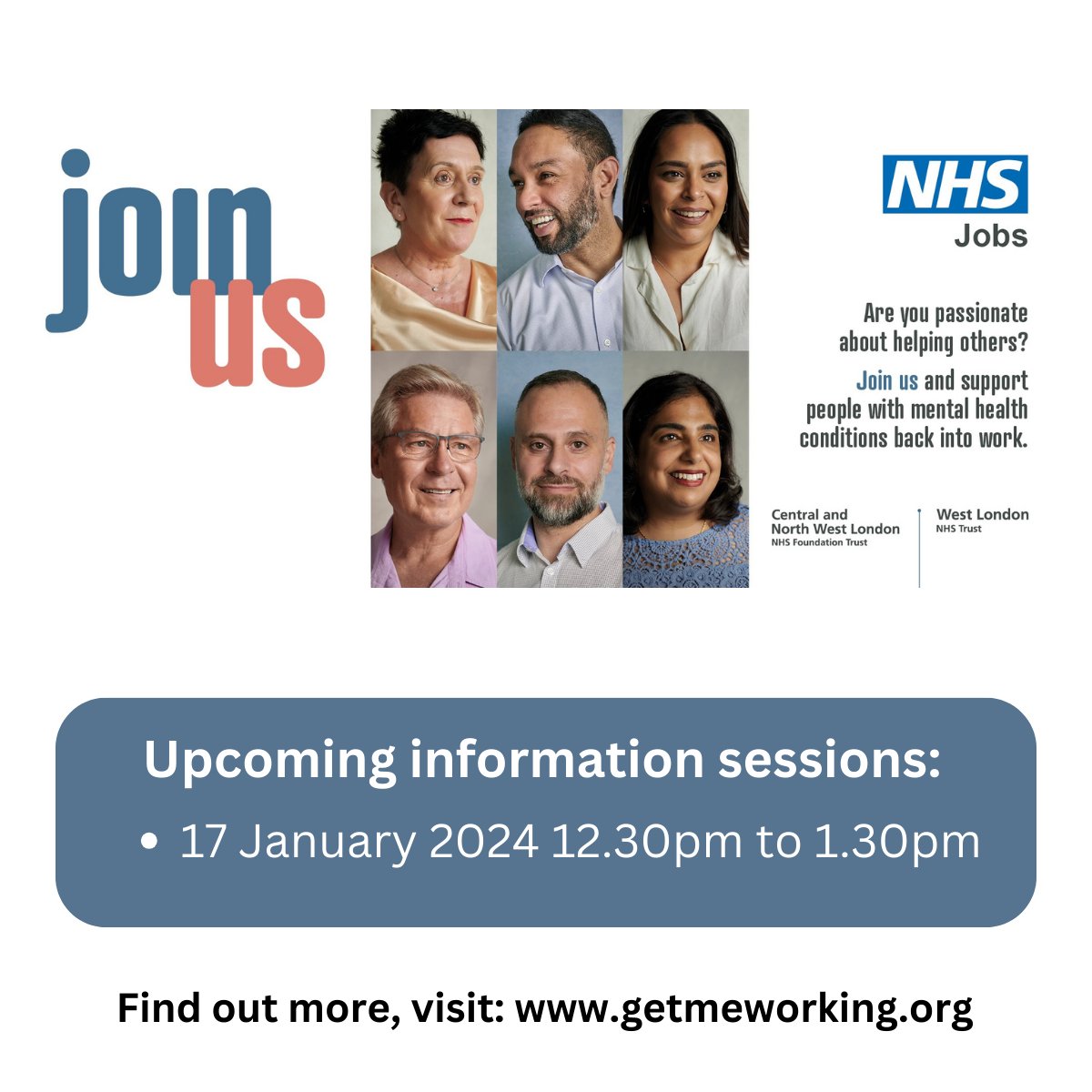 We're recruiting in Milton Keynes! Come and meet current Employment Specialists and clients you can ask them questions to learn more about the role. 

Interested in joining? Spaces are going! Sign up on Eventbrite: eventbrite.co.uk/e/cnwl-west-lo…