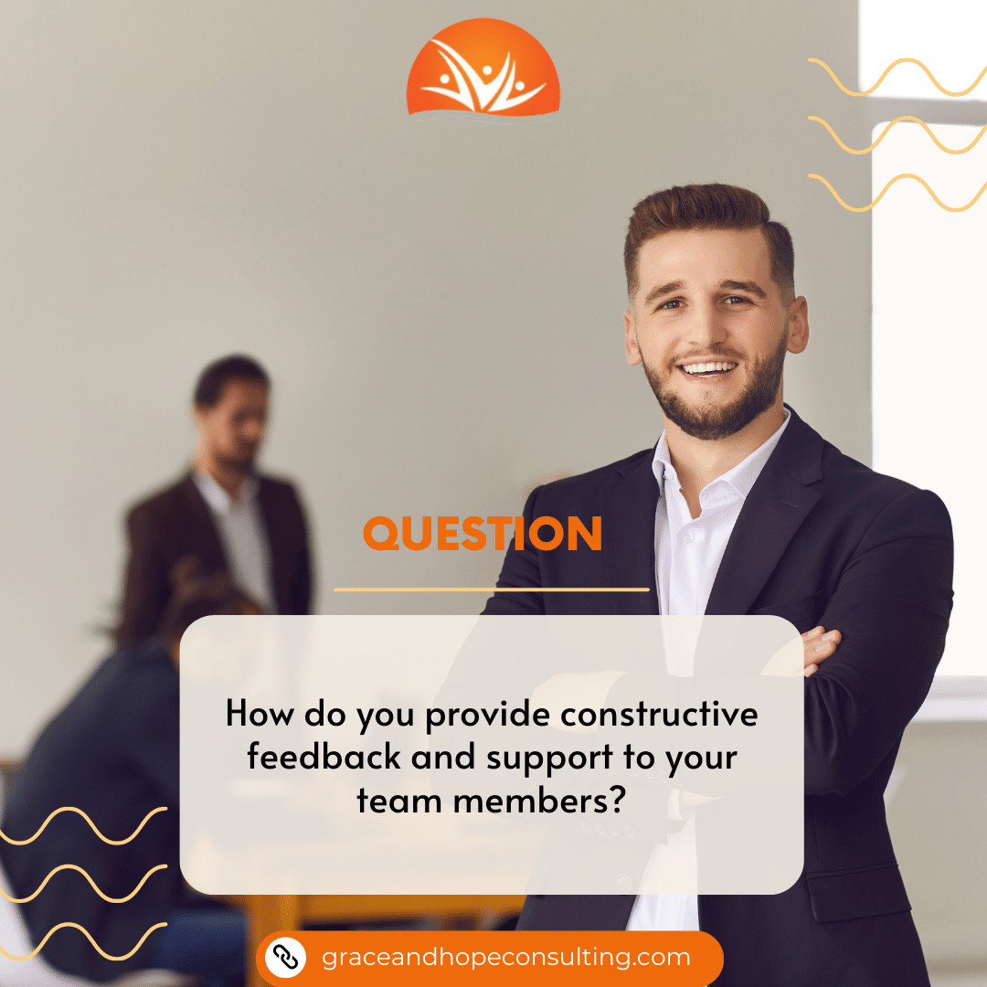 How do you provide constructive feedback and support to your team members?

#FeedbackMastery #SupportiveLeadership #ConstructiveCritique #TeamEmpowerment #LeadershipExcellence #EmpatheticFeedback #FeedbackCulture #SupportiveTeamDynamic #FeedbackRevolution #LeadershipSupport