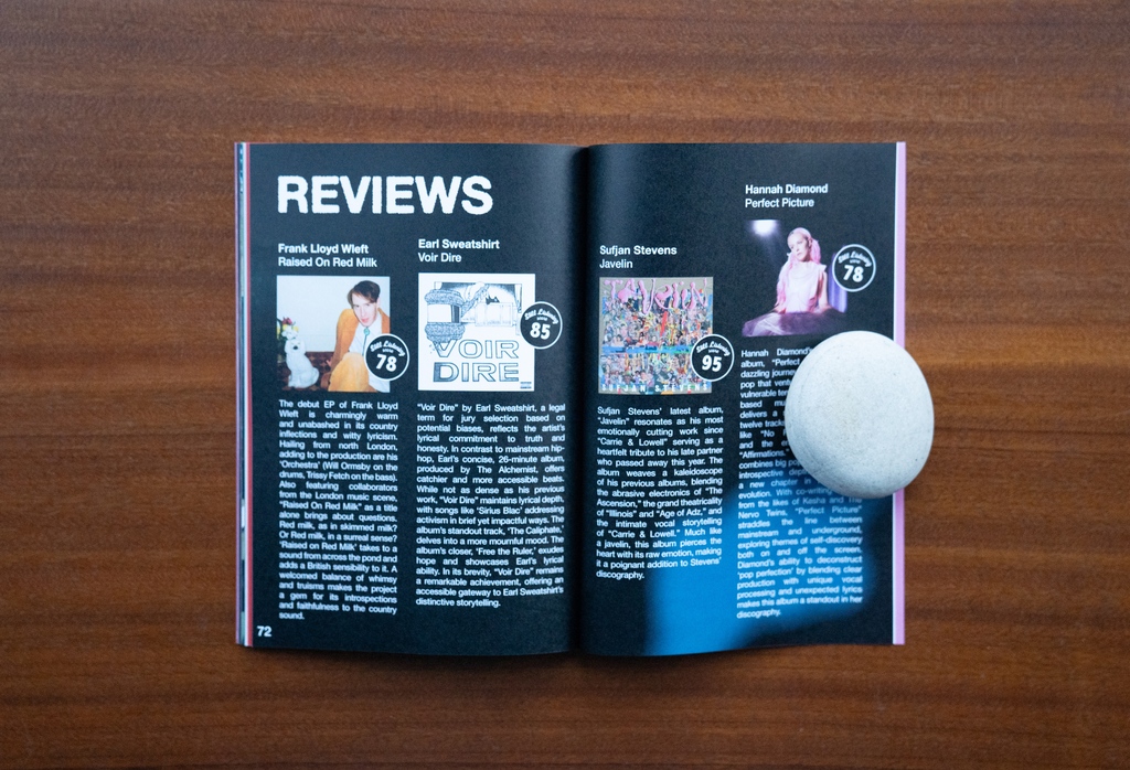 MagazineStill's tweet photo. Here's some lovely photos of our most recent print issue ✨️
https://t.co/fiQdL36RN8
📷️: @bethkknight
#newmusic #stilllistening #musicwelove #tkaymaidza #williejhealey #LAPriest #Slowpulp #Asavage #ParquetCourts #bishopskin https://t.co/RCP5YX3PVS